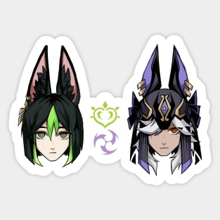 Tighnari and Cyno Sticker